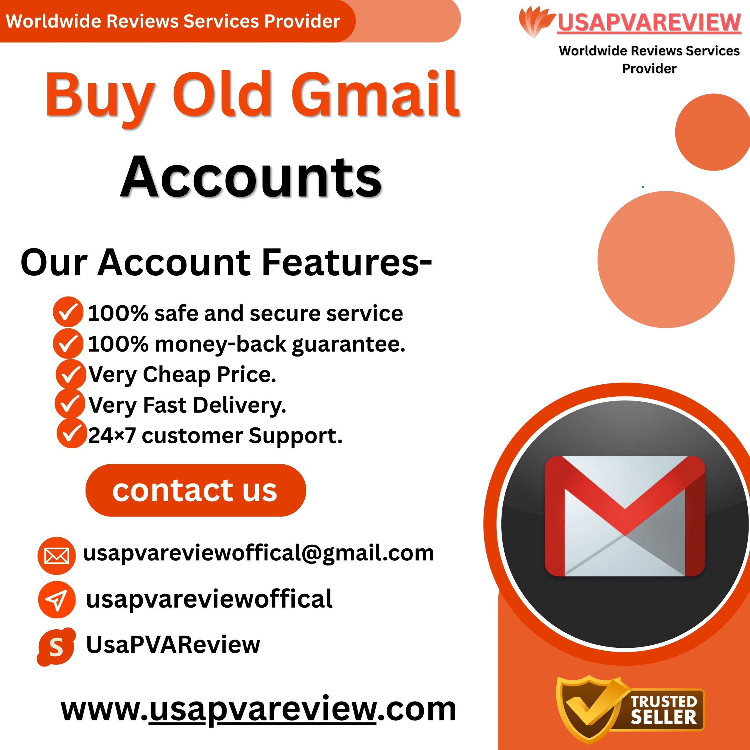 Buy Old Gmail Accounts