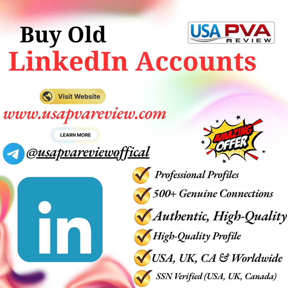 Buy Old LinkedIn Accounts