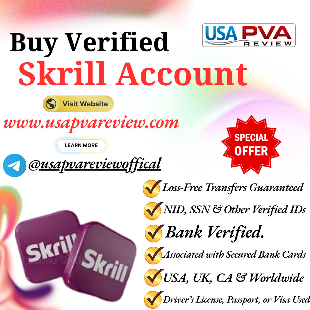 Buy Verified Skrill Account