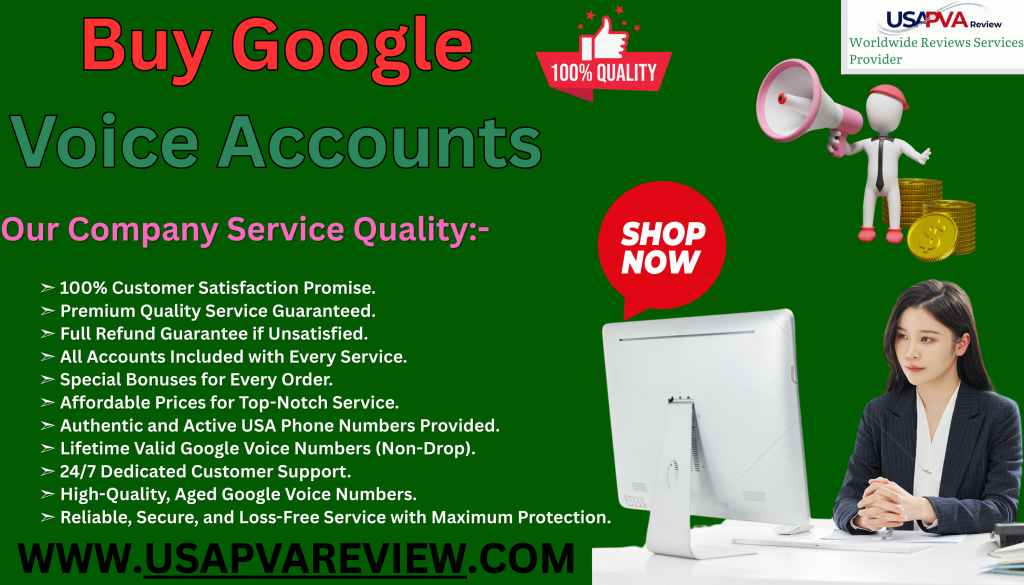 Buy Google Voice Accounts