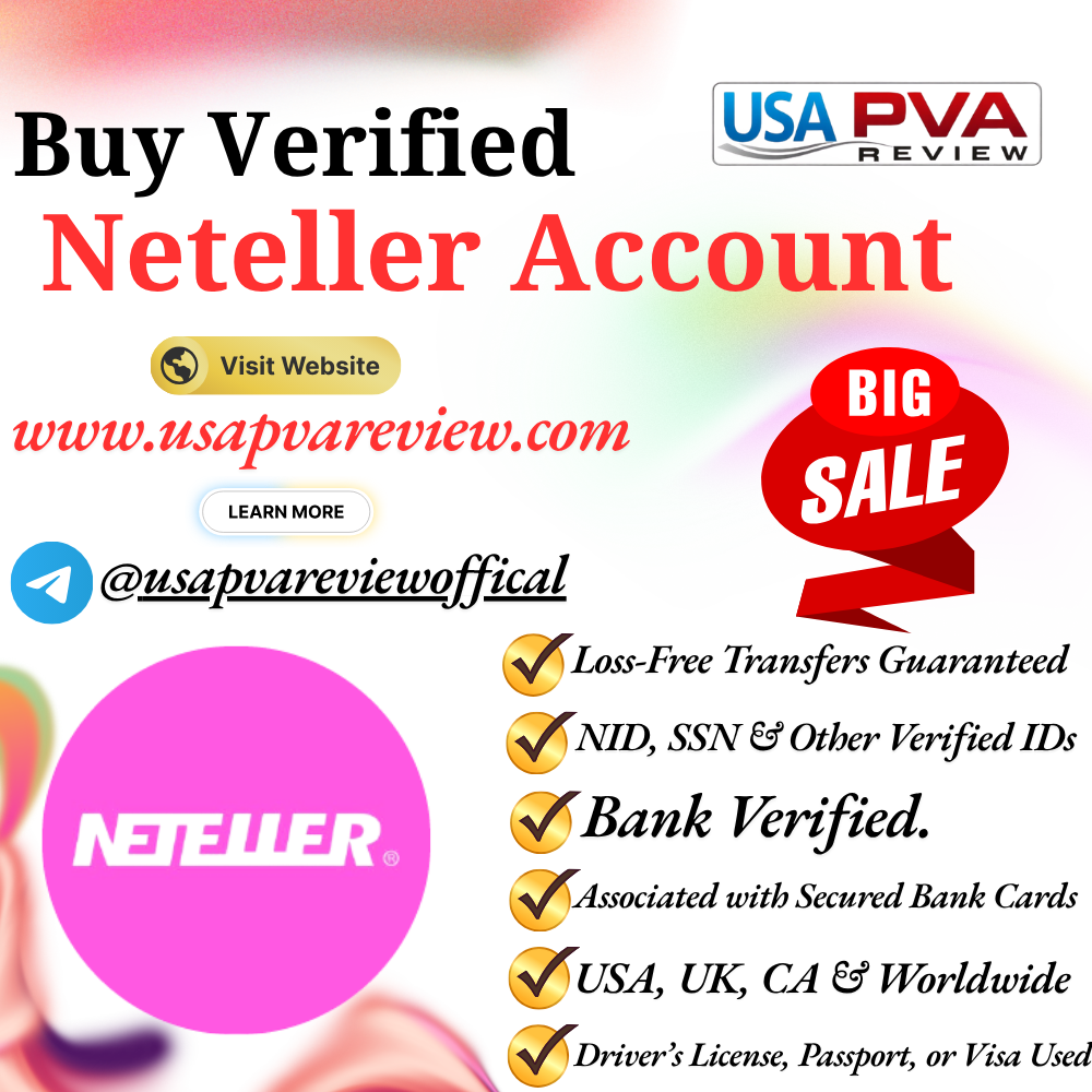 Buy Verified Neteller Account