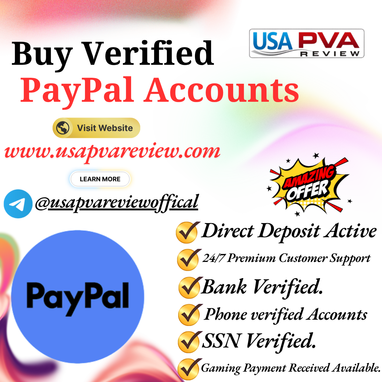 Buy Verified PayPal Accounts