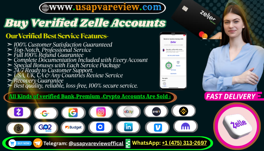 Buy Verified Zelle Accounts